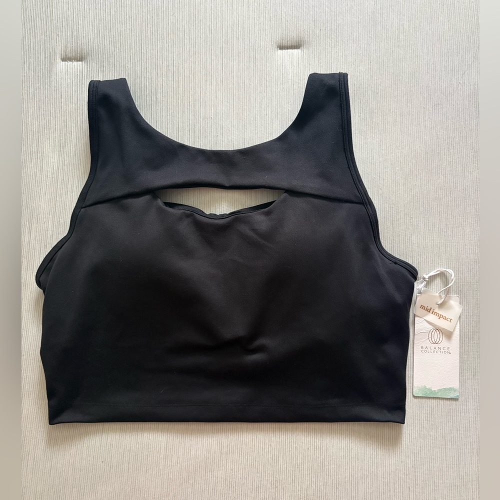 Balance Collection Black Sports Bra